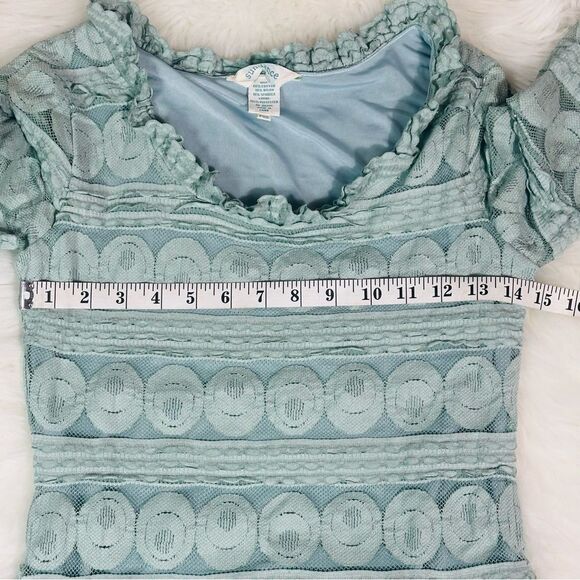 Sundance Mint Green Long Sleeve Dress - Picture 4 of 7